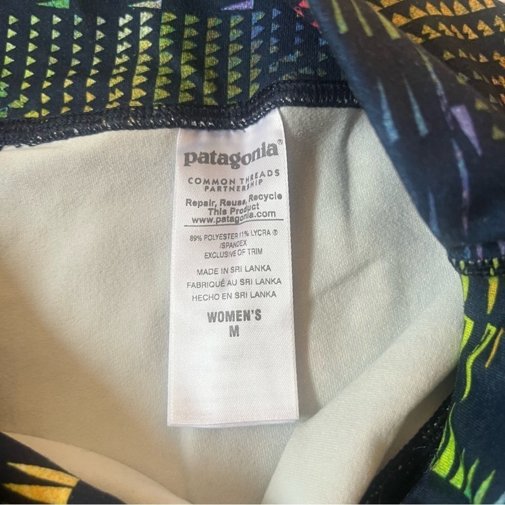 Patagonia Printed Biker Shorts Size M - Picture 4 of 6